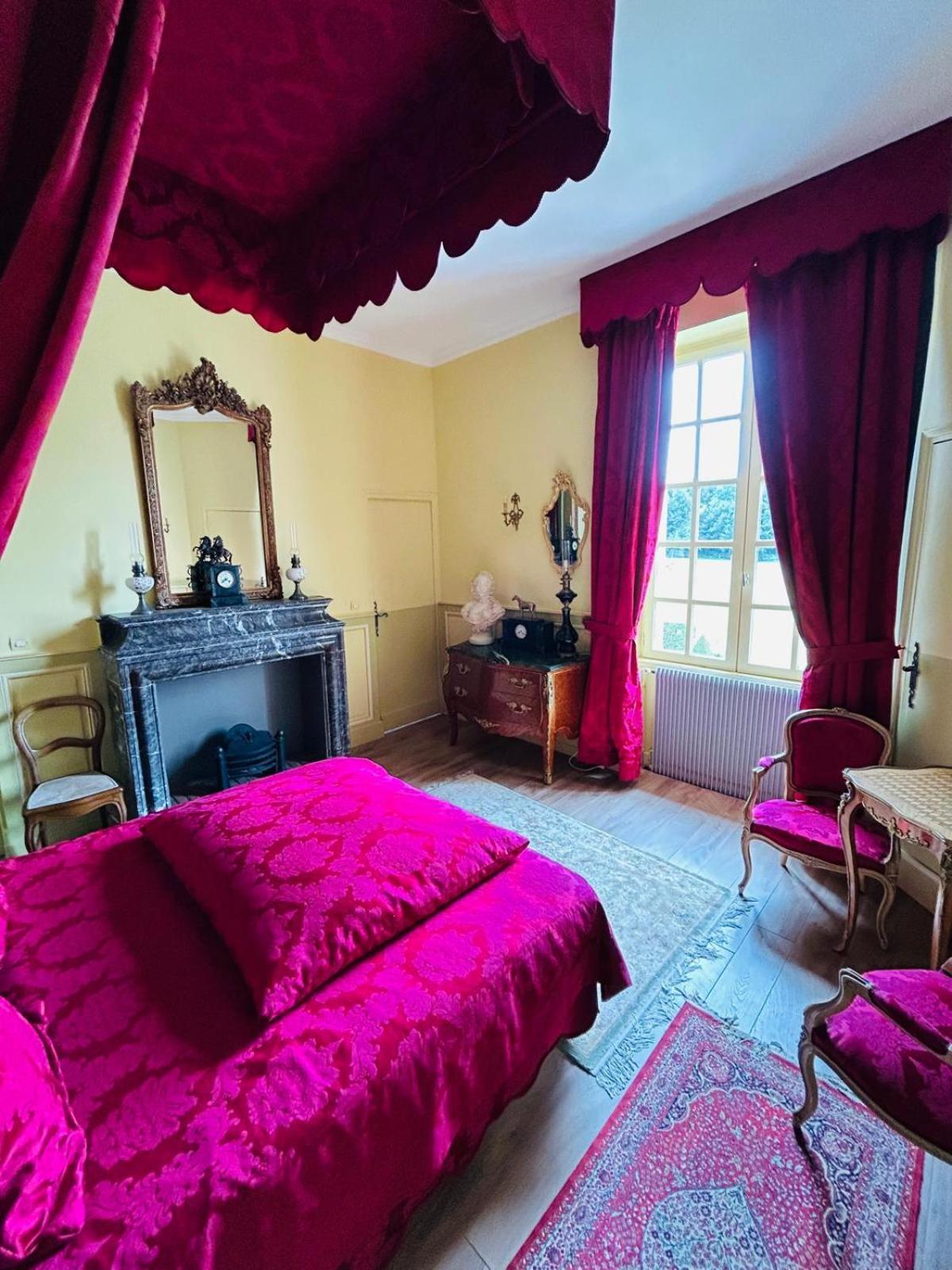 Domaine De L'Orangerie Du Chateau De Motteville Chambres D'Hotes الغرفة الصورة